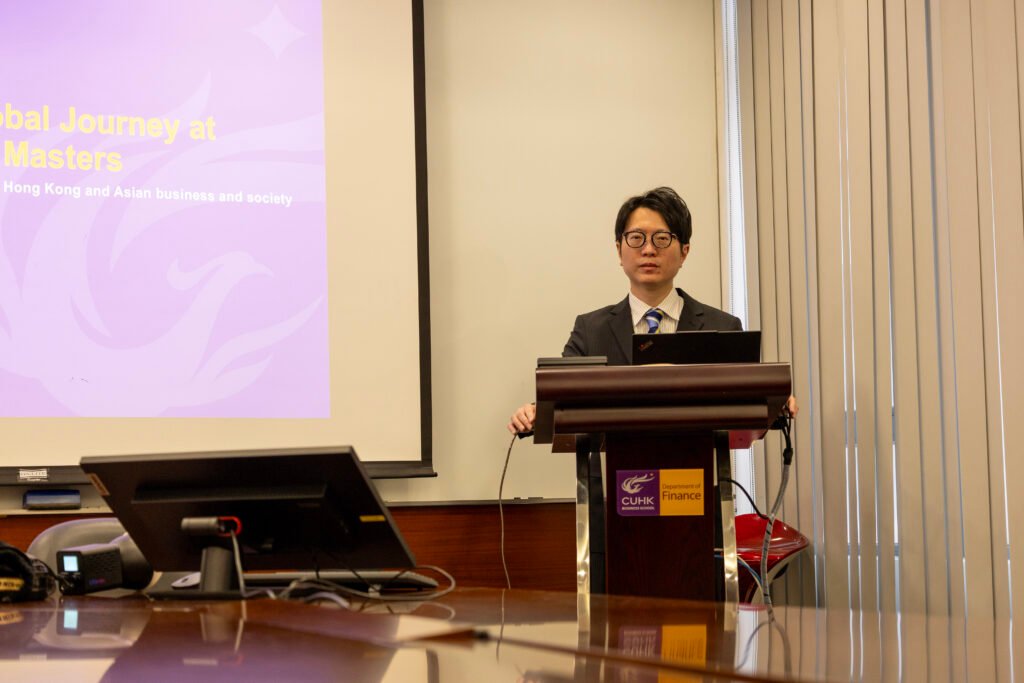 Johnny, Siu Hang Li (李兆恆教授) 中大商學院教職員照片